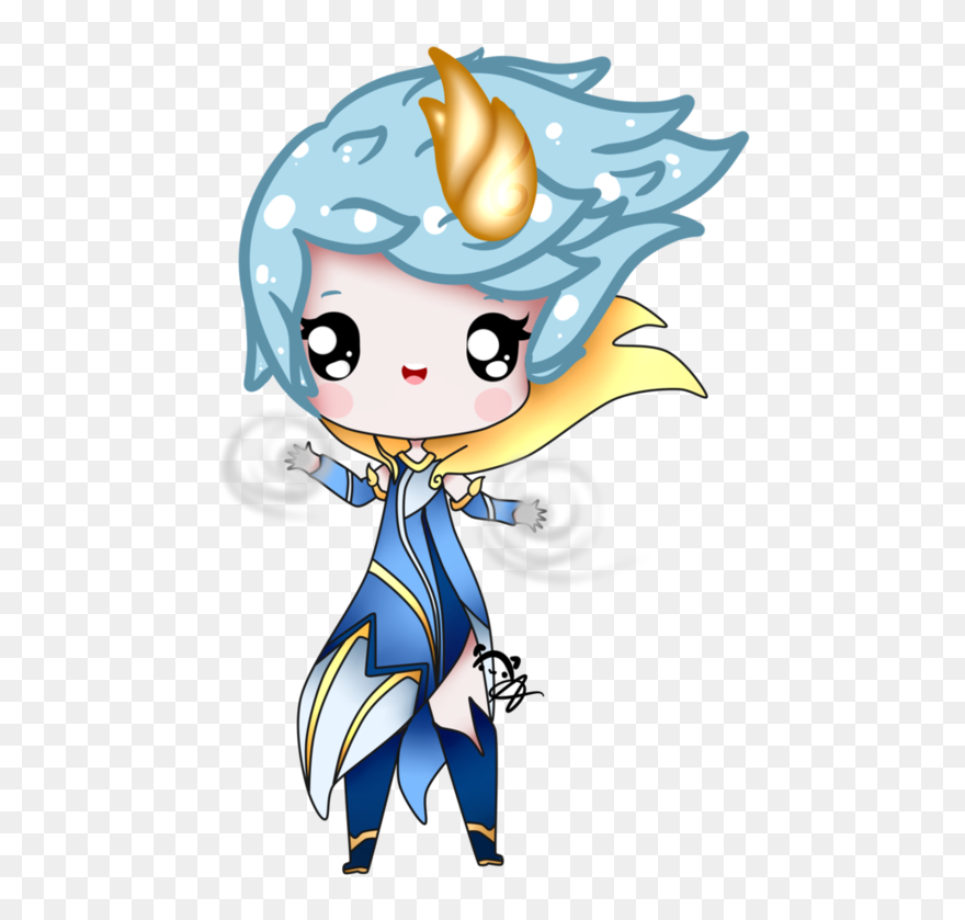 League Of Legends Chibi - Clip Art Windy Clip Art Weather - Png Download