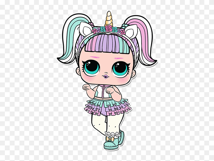 Lol Unicorn Imagens Png - Boneca Lol Surprise Unicórnio Clipart