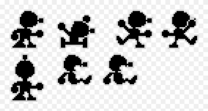 Game And Watch Sprite Sheet Clipart