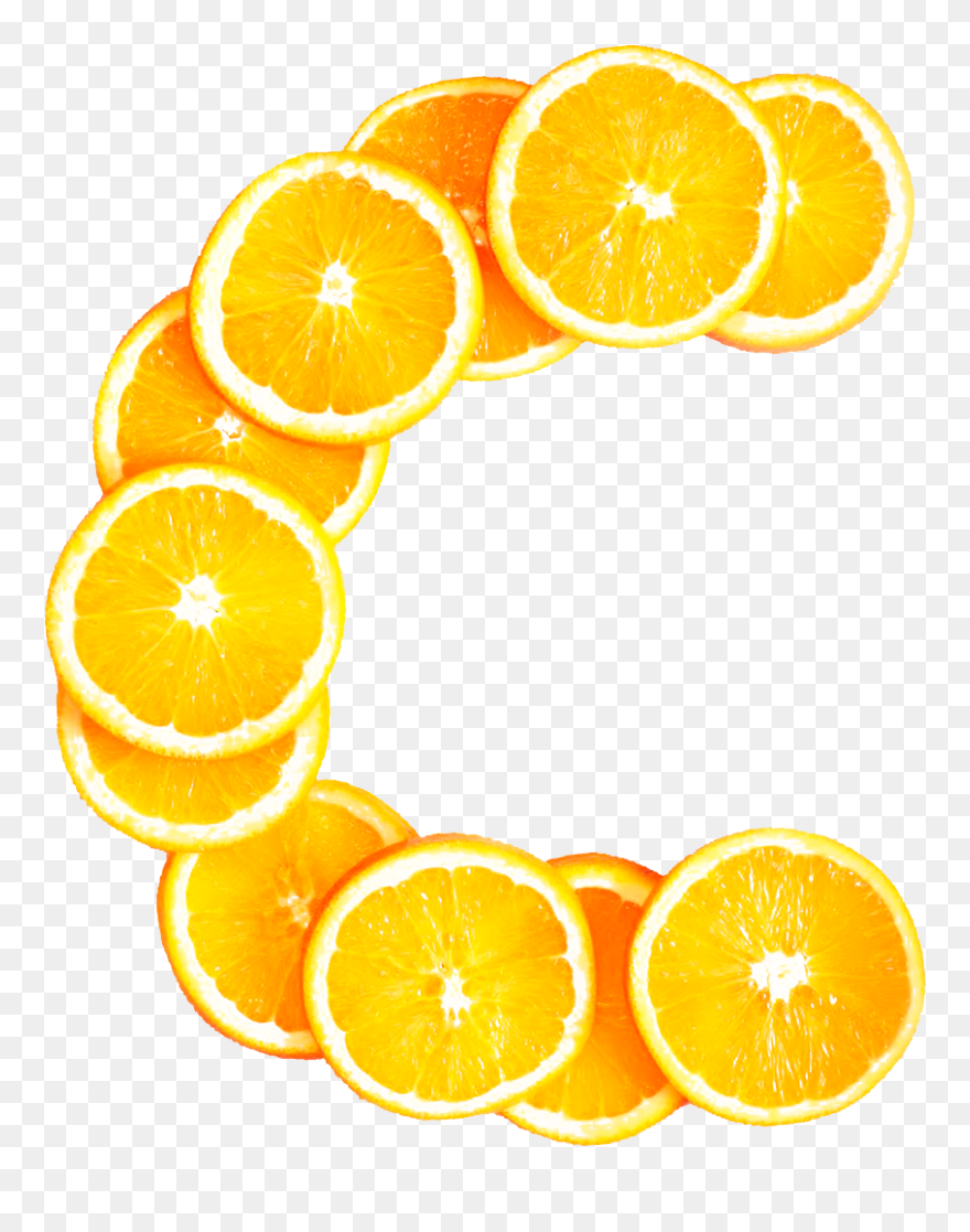 Transparent Clipart Vitamins - Orange - Png Download