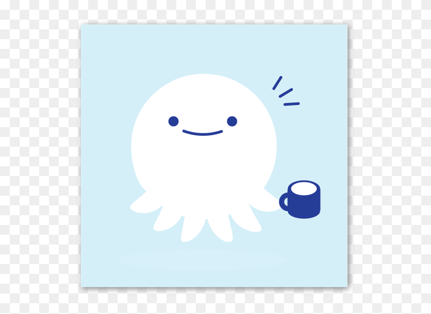 Octopus Sticker Clipart