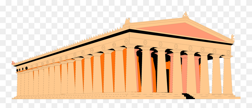 Parthenon Free Stock Photo - Ancient Greece No Background Clipart