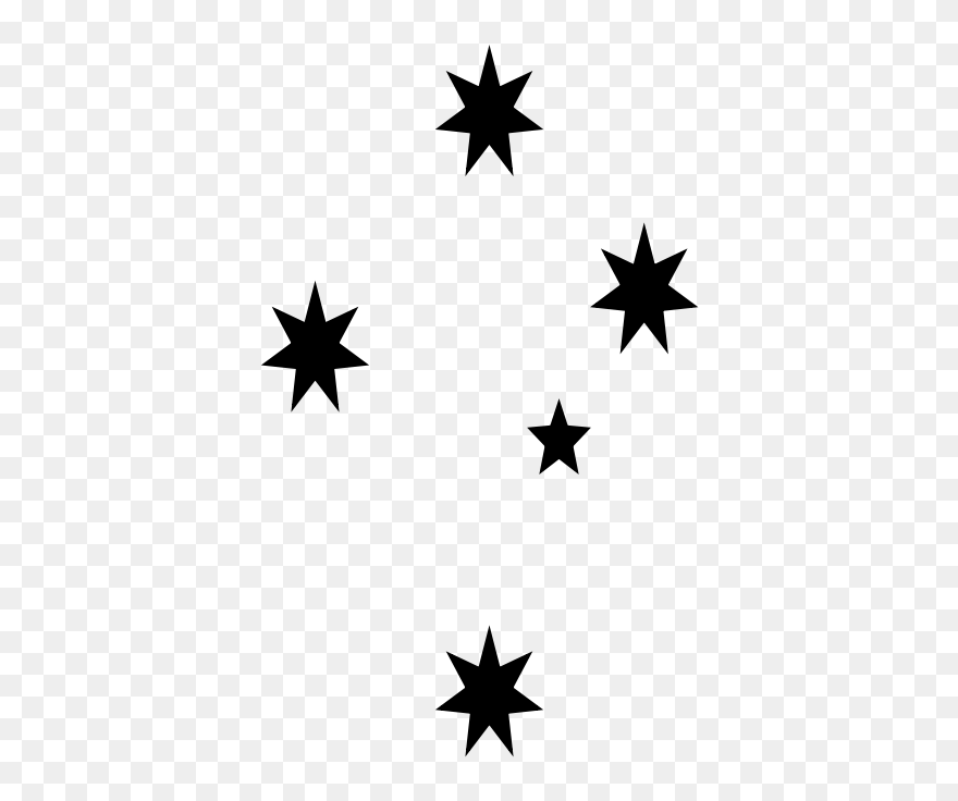 Then Clip Art Download - Southern Cross Vector - Png Download