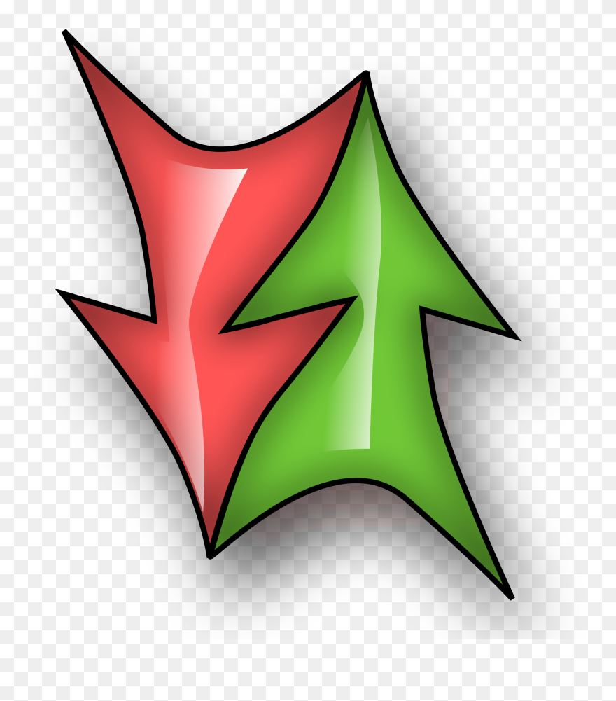 Animated Arrow Up And Down Clipart