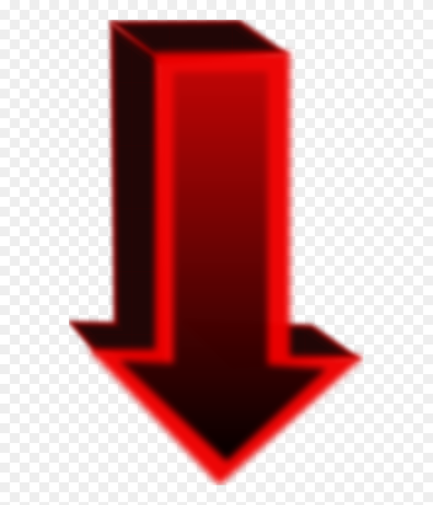 Cubic Arrow Pointing Down - Arrows Pointing Down Clipart