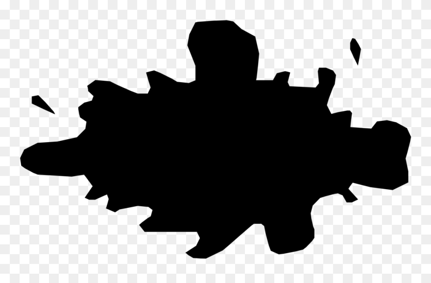 Leaf,monochrome Photography,tree - Siluet Percikan Clipart