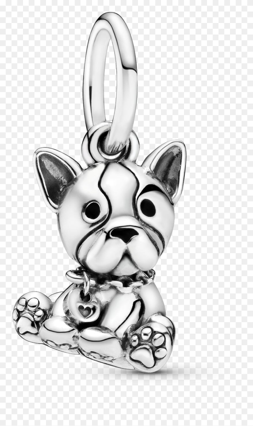 Pandora - Title - Tag - Charm Bulldog Pandora Clipart