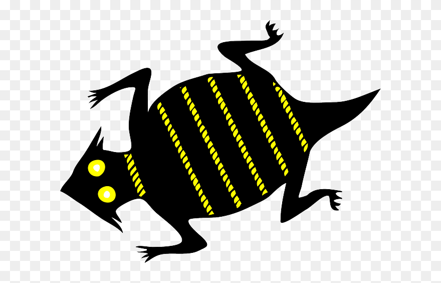 Lizard, Reptile, Animal, Black - Lizard Clip Art - Png Download