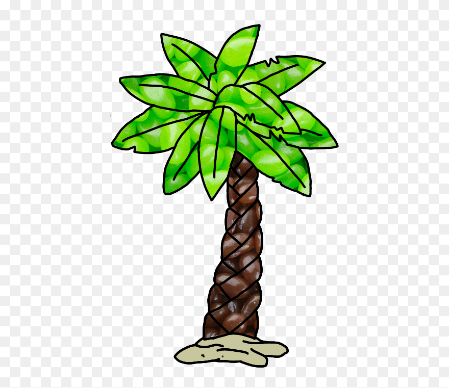 #summer #green #brown #mud #sand #jelly Beans #palm Clipart