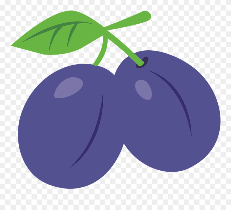 Švestky Clipart - Png Download