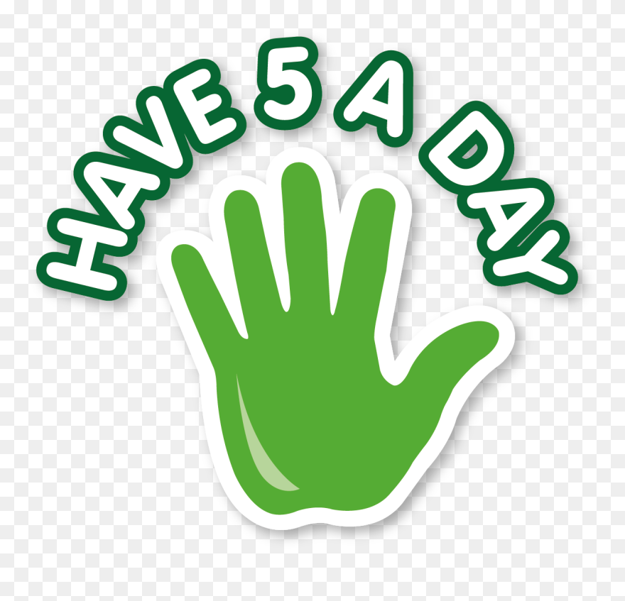 Healthy Eating 5 A Day Clipart