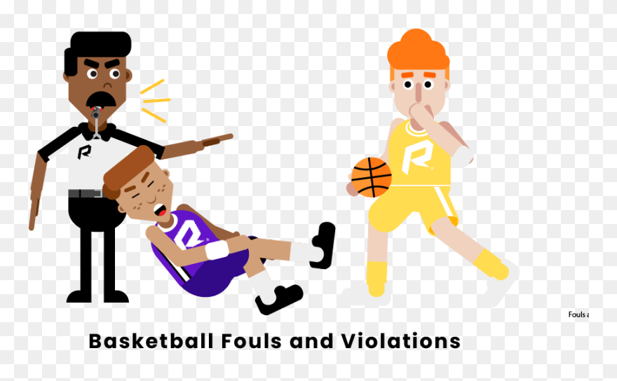 Technical Foul In Basketball Clipart