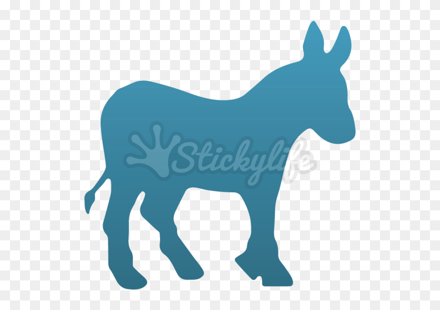 United States Of America Democratic Party Presidential - Democratic Party Donkey Png Clipart