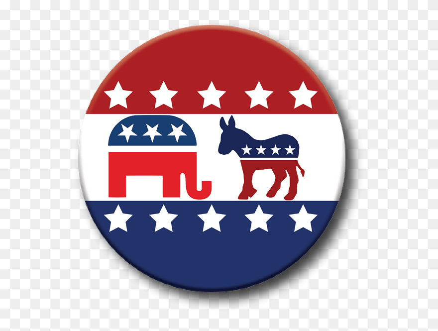 Bipartisanship Gets Things Done - Republicans Vs Democrats Logo Clipart