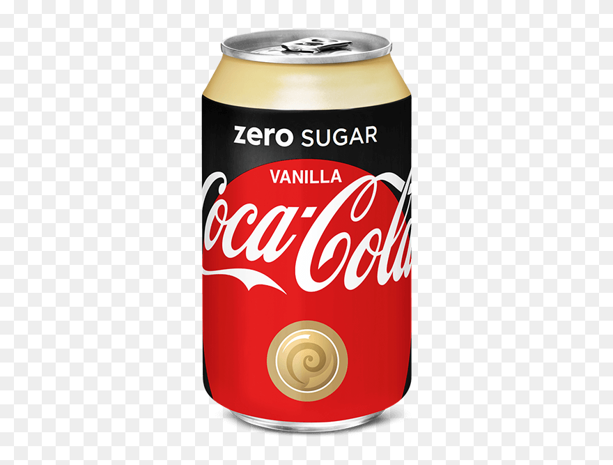 Coke Zero Transparent Png - Coca Cola Vanilla Png Clipart