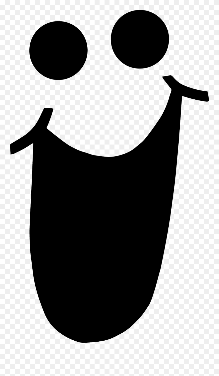 Black And White Pumpkin Face Clipart Clipart Freeuse - Simple Pumpkin Face Svg - Png Download