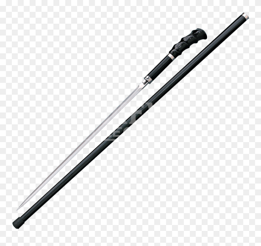 Buffalo Horn Sword Cane - Horn Sword Clipart