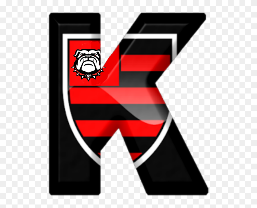 #freetoedit #letter #k #letterk #uga #dawgs #bulldawgs Clipart