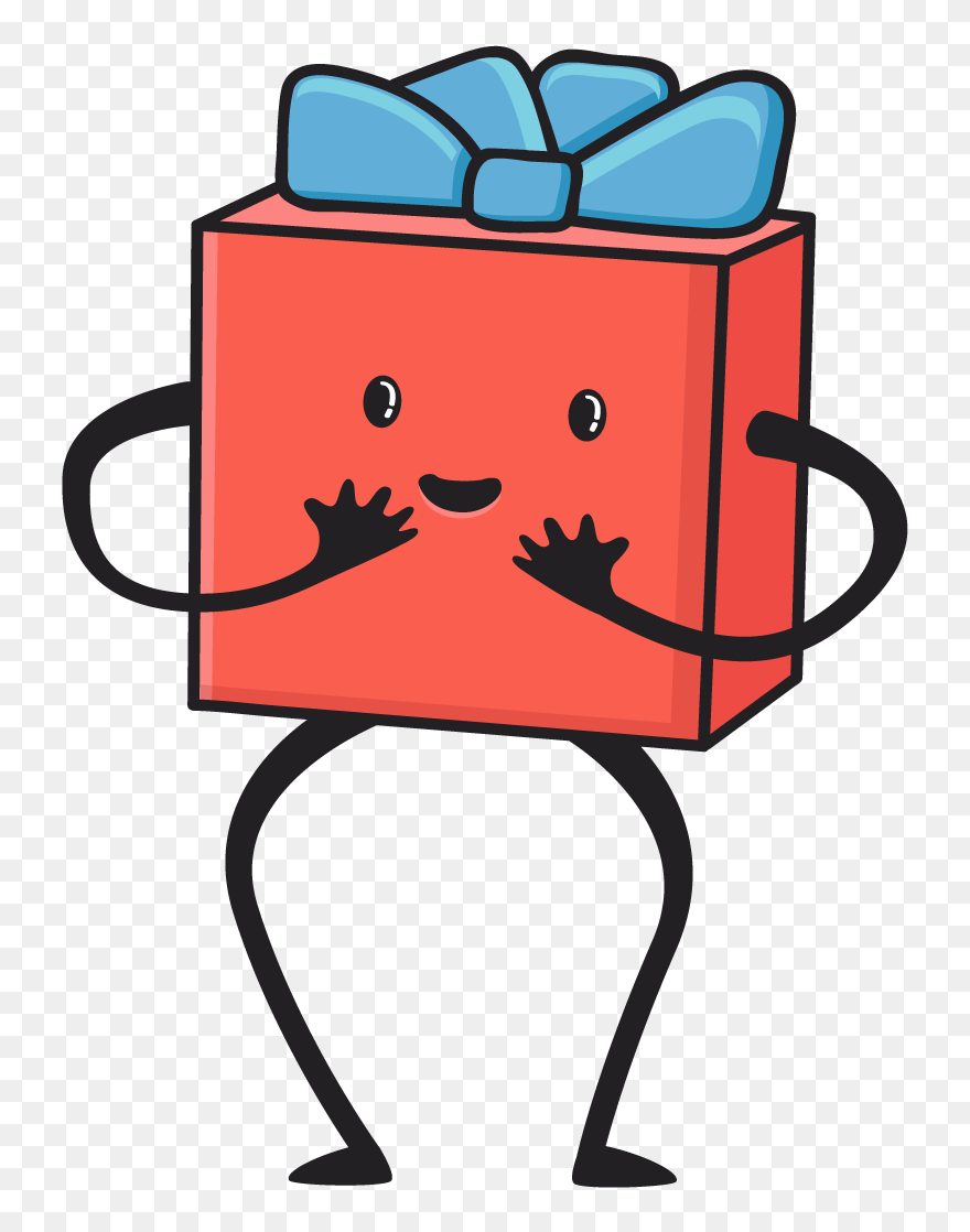 Giving Yourself A Gift Clipart - Png Download