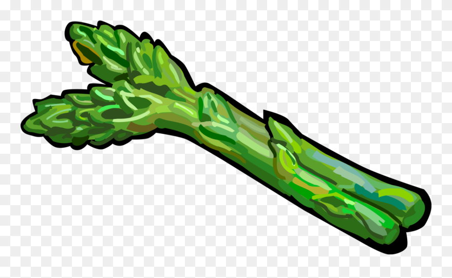 Vector Illustration Of Vegetable Asparagus Spears - Asparagus Clip Art - Png Download