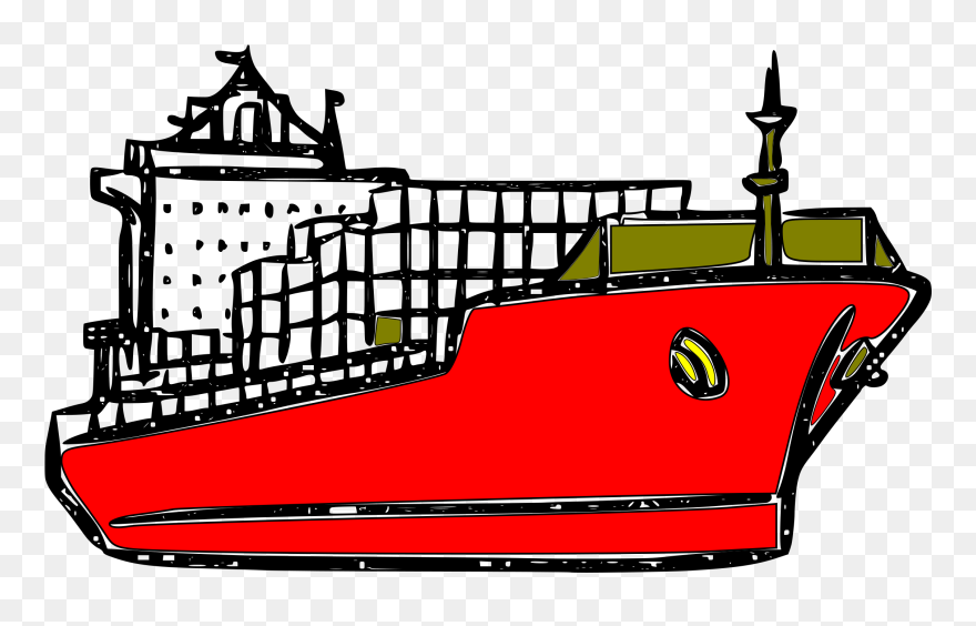 Barco Carguero Clip Arts - Barco Clipart - Png Download