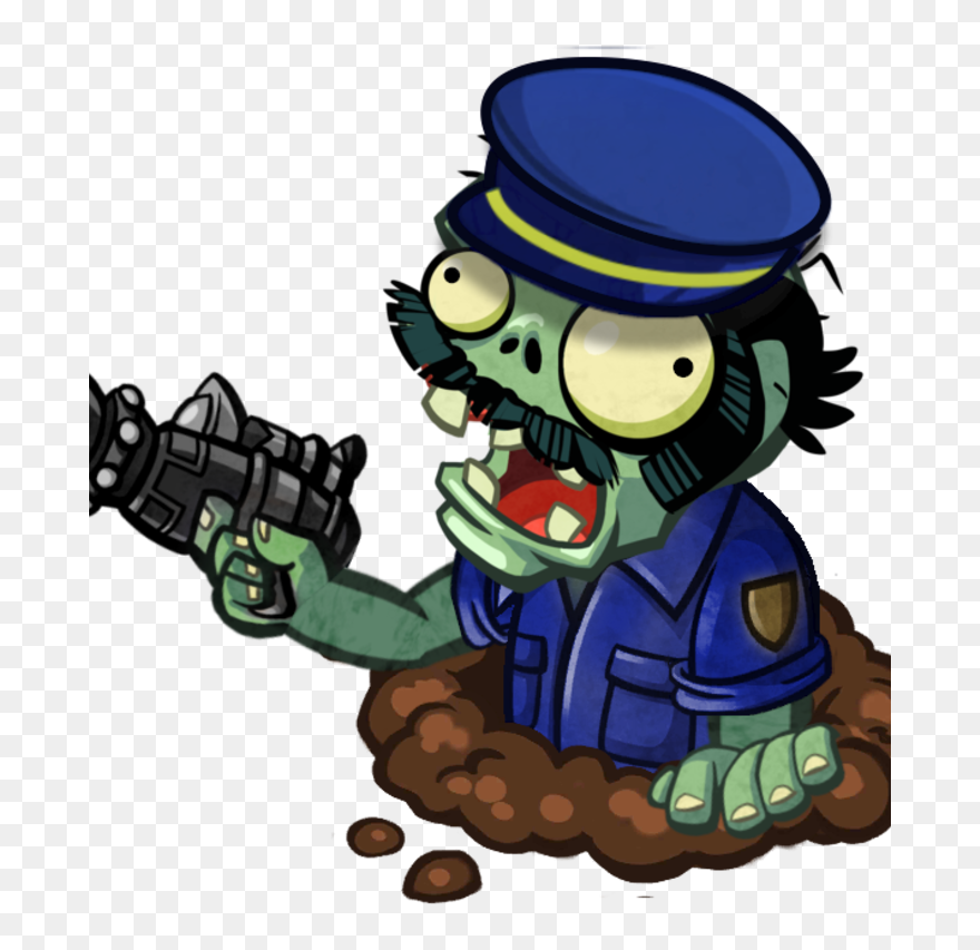 Pvz Heroes Excavator Zombie Clipart