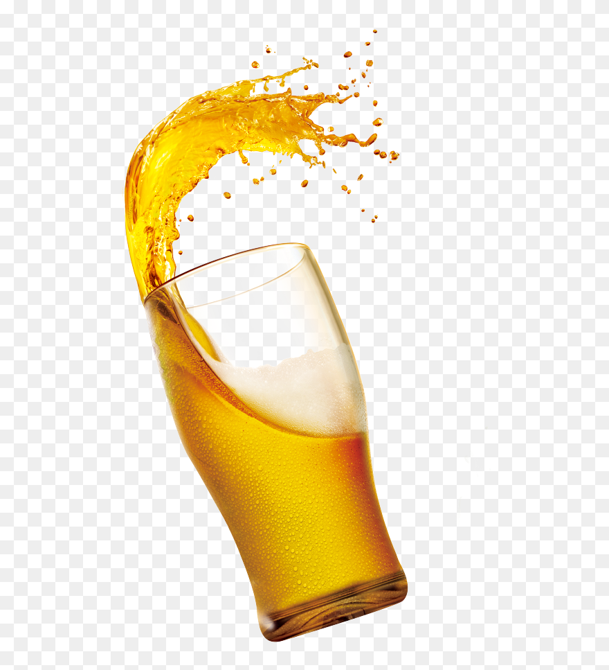 Free Clipart Apple Beer Clip Art Freeuse Download Orange - Beer Splash Png Transparent Png