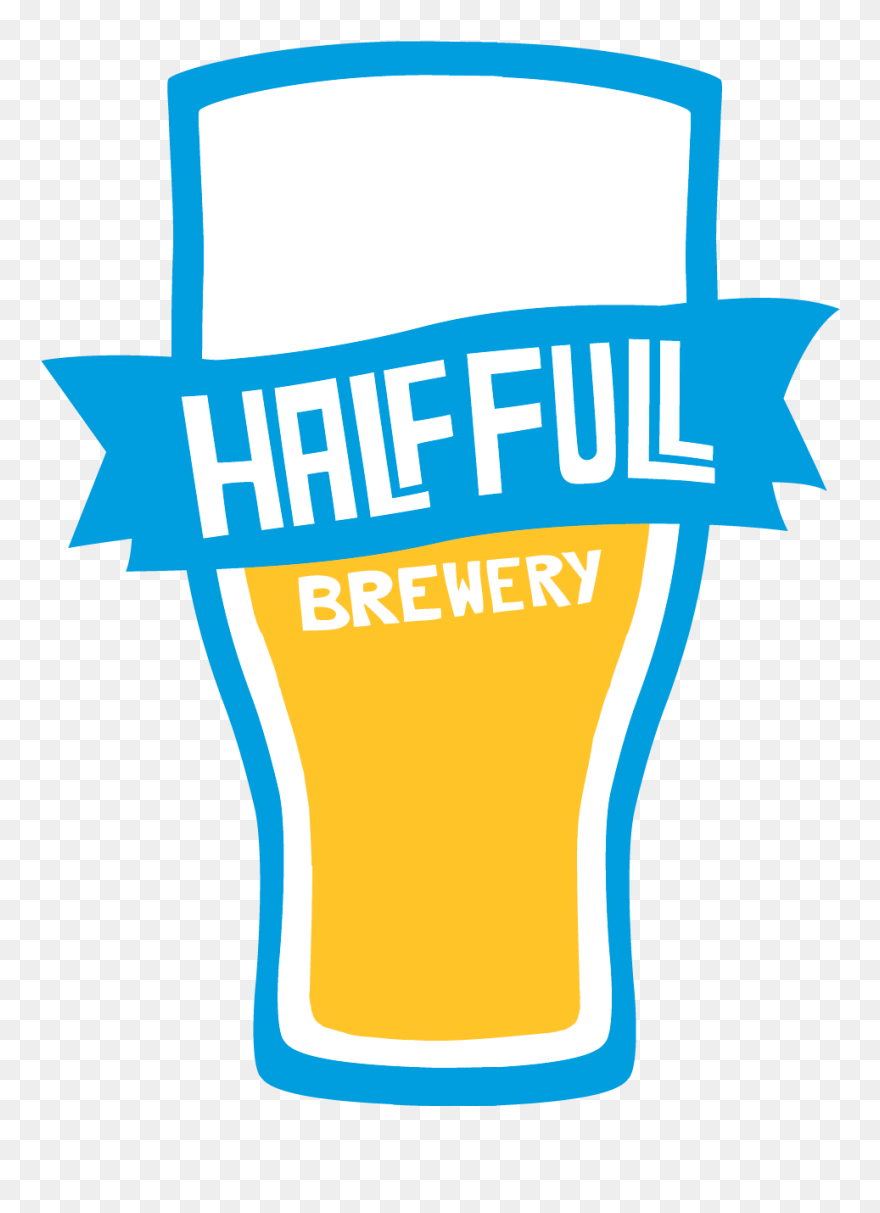 Half Full Brewery Logo Clipart