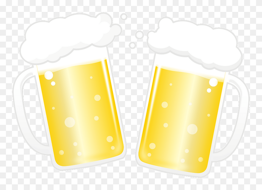 Beer Drink Clipart - Beer Glass - Png Download