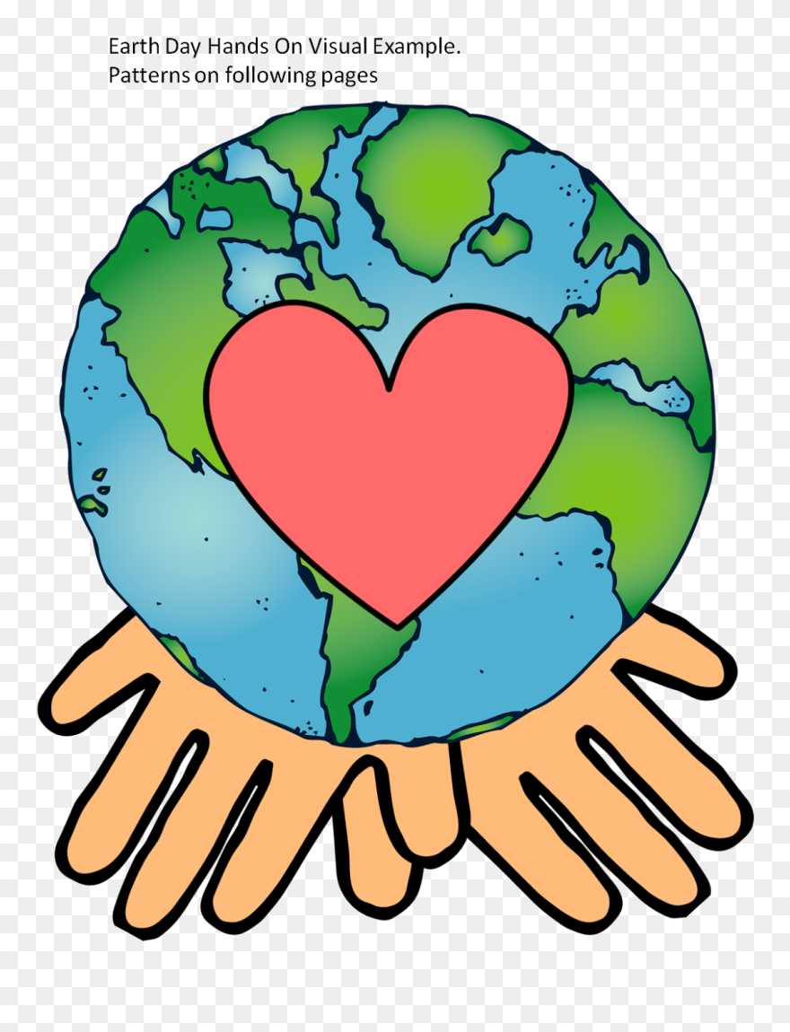 First Grade Wow - Printable Heart Earth Clipart