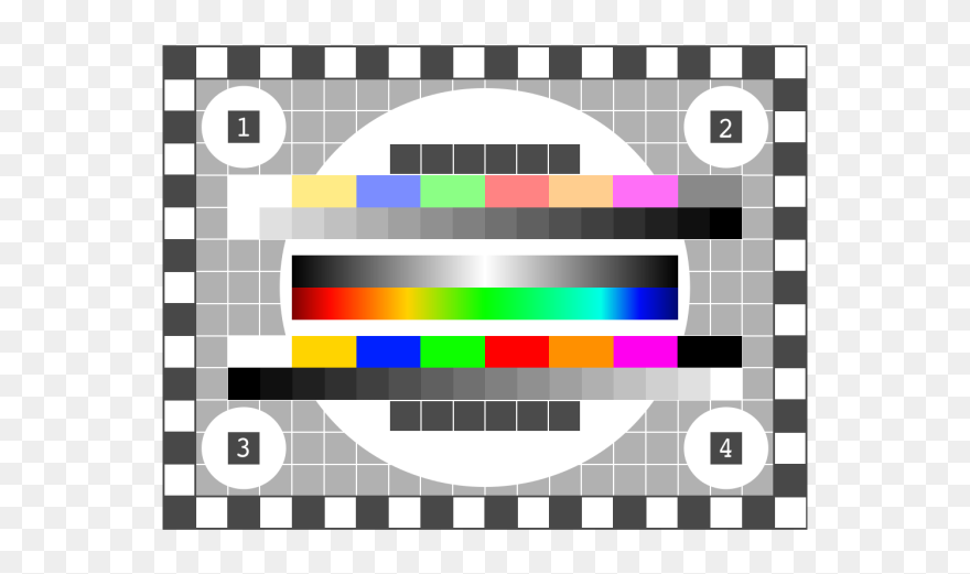 Tv Test Screen Clipart