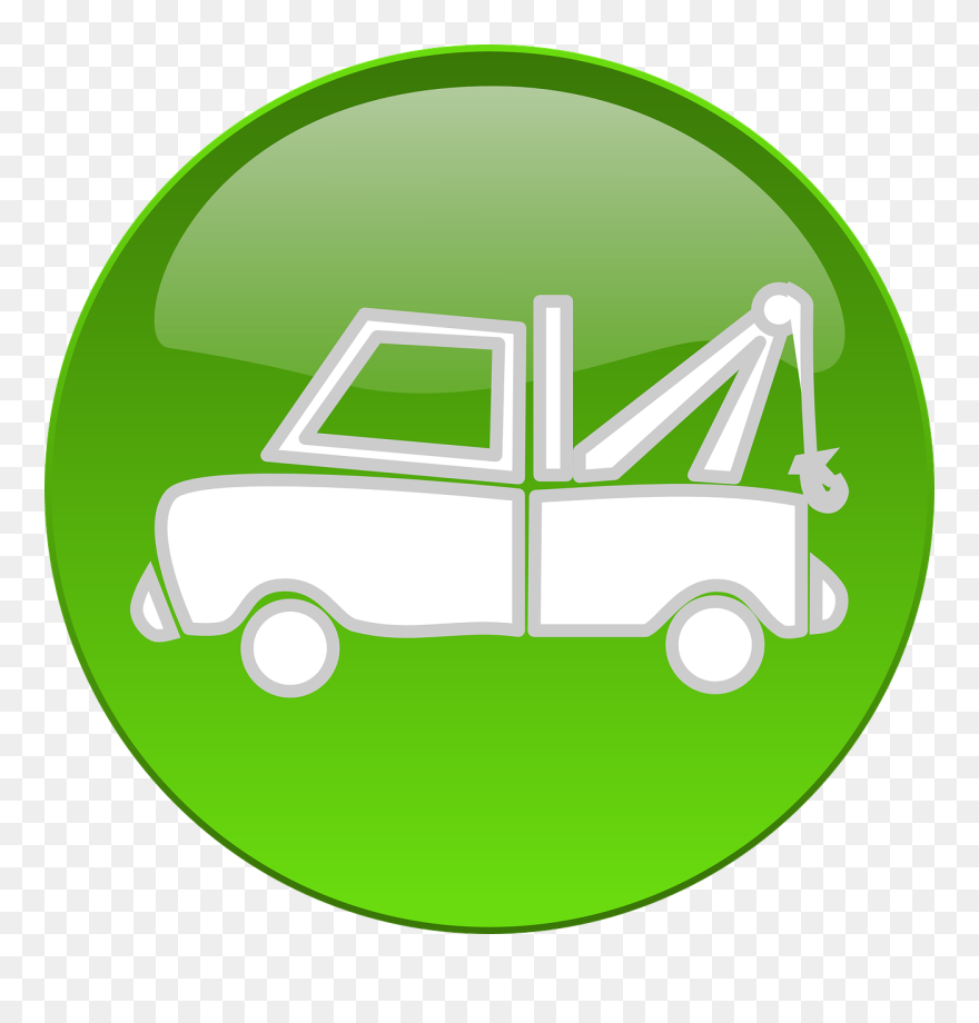 Tow Truck Clip Art - Png Download