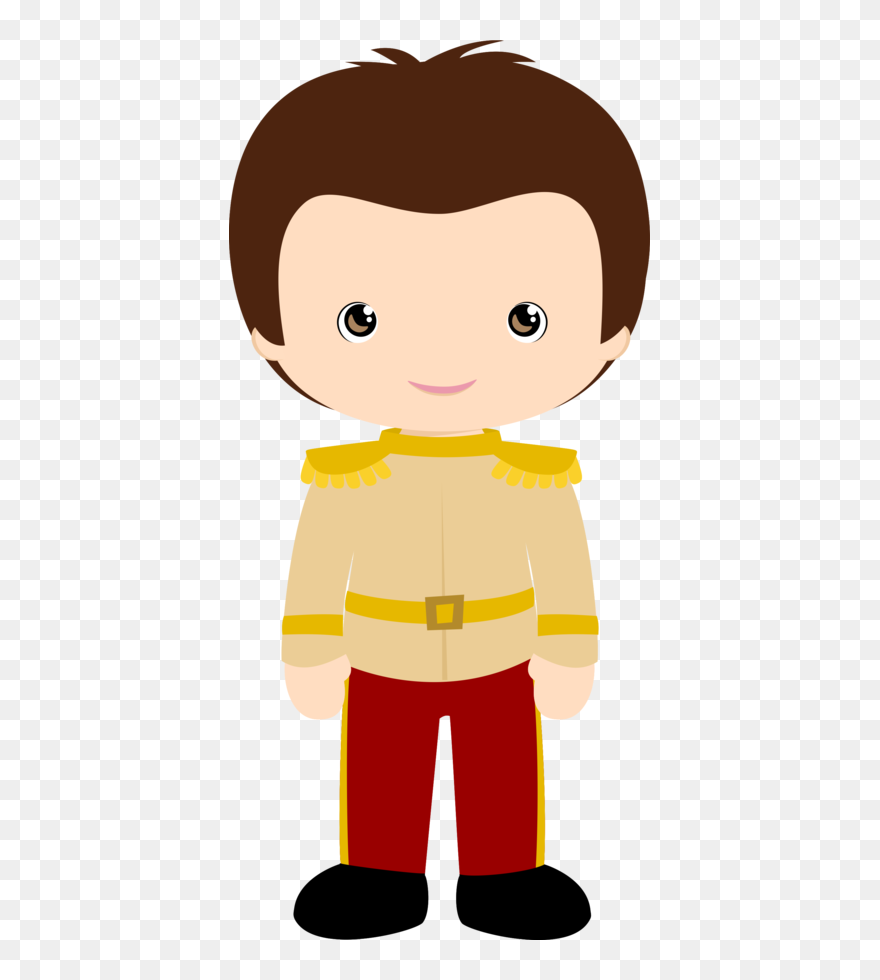 Doll Clipart Dool - Príncipe E Princesa Desenho - Png Download