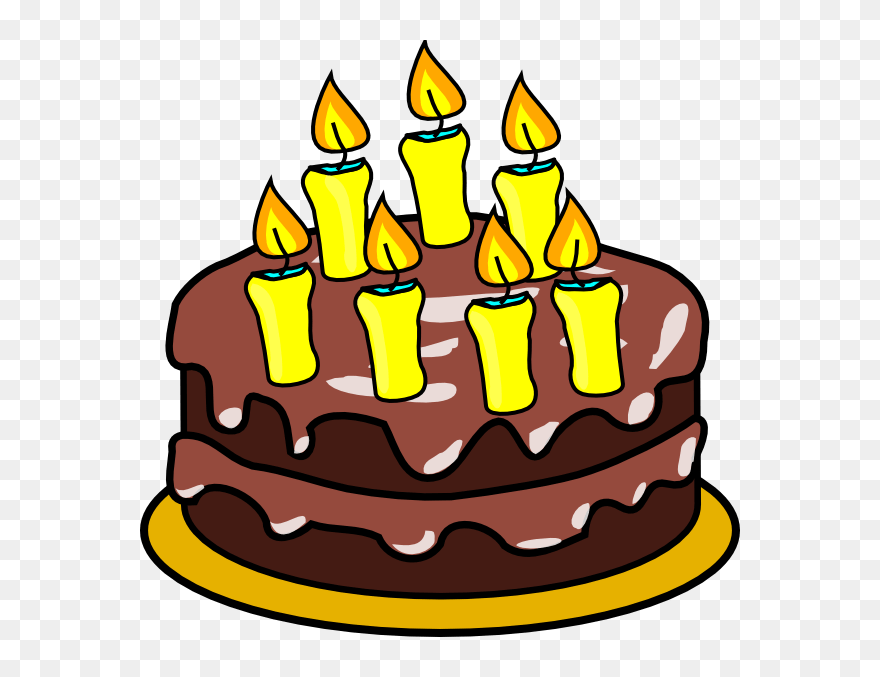 Birthday Cake 7 Clipart - Png Download