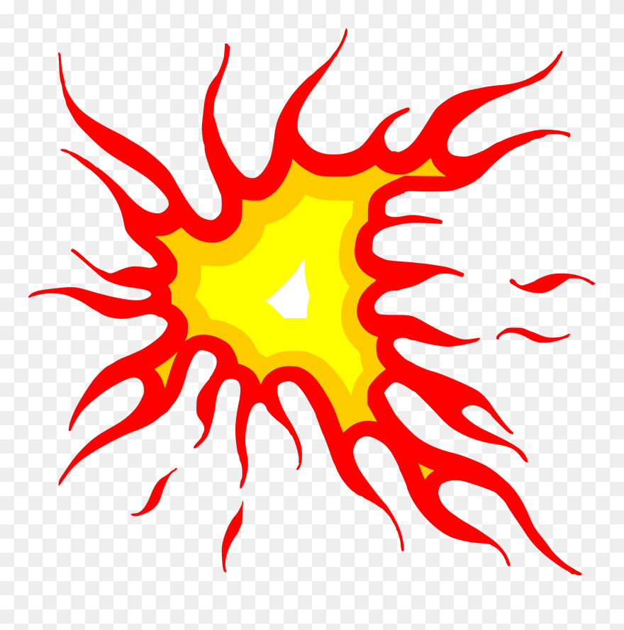 6 Cartoon Fire Flame Elements Vector 0 - Vector Cartoon Fire Png Clipart