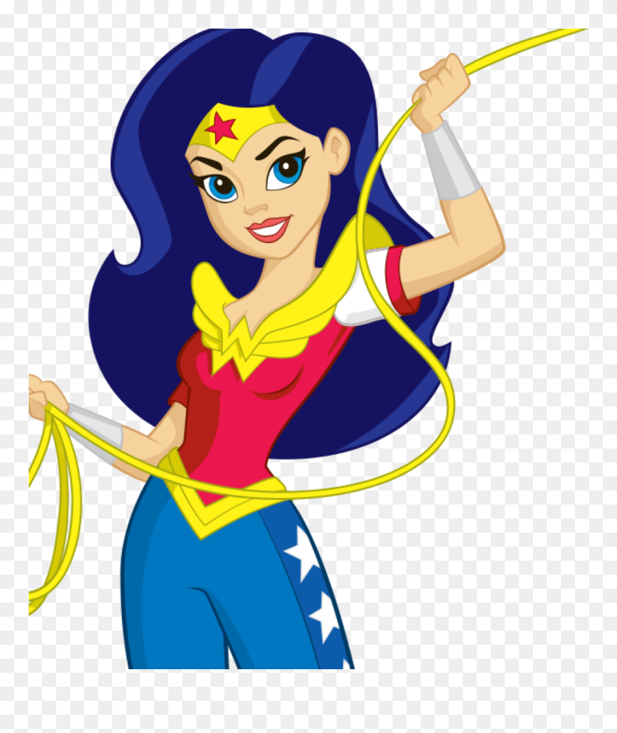 Superhero Images Dc Kids Dc Super Hero Girls Science - Wonder Woman Dc Superhero Girl Clipart