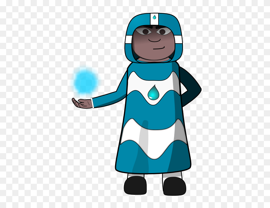 Water Magician - Mage Clipart - Png Download