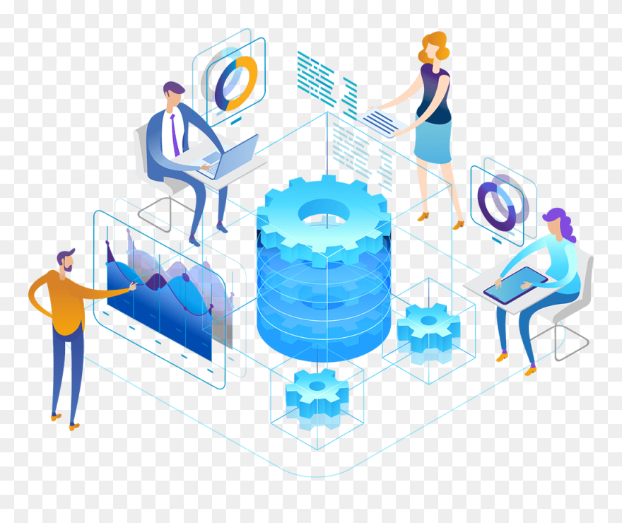 Isometric Illustration Png Clipart