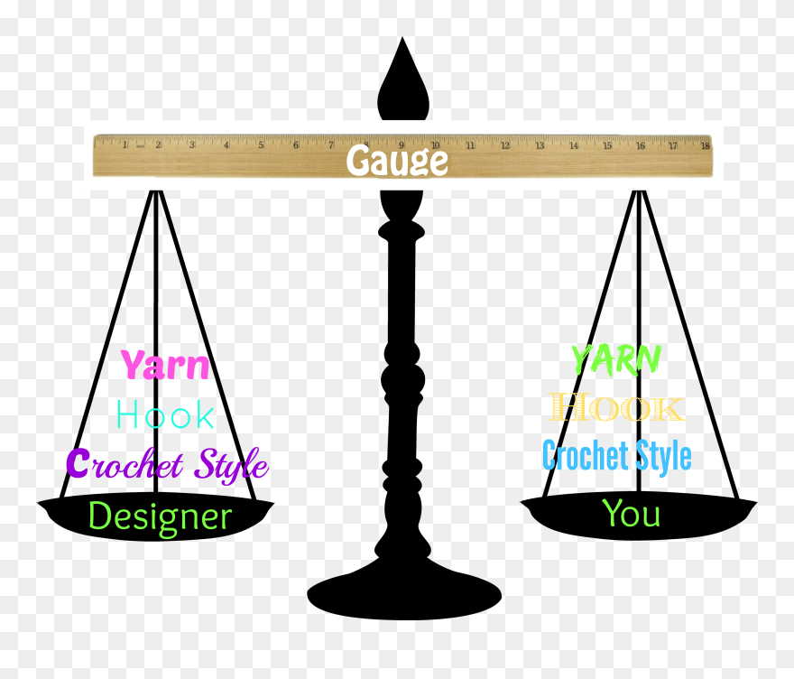 Crochet Gauge - Court Of Justice Symbol Clipart