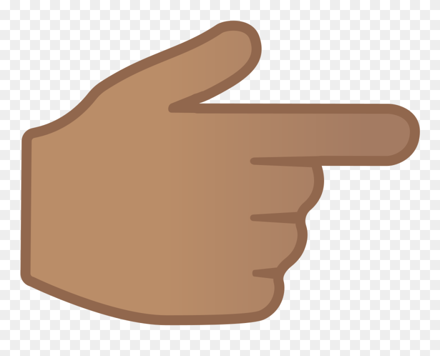 Transparent Hand Pointing Png - Hand Right Index Png Clipart