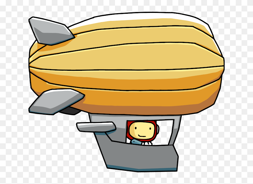 Zeppelin - Zeppelin Cartoon Png Clipart