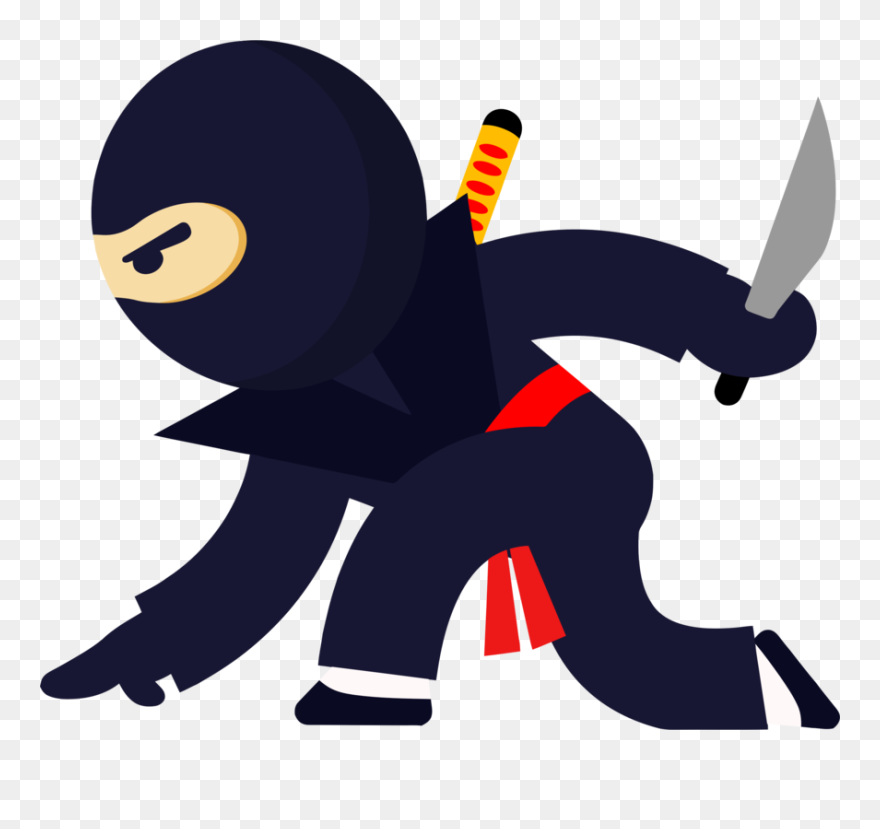 Fictional Character,cartoon,ninja - Ninja Clipart - Png Download