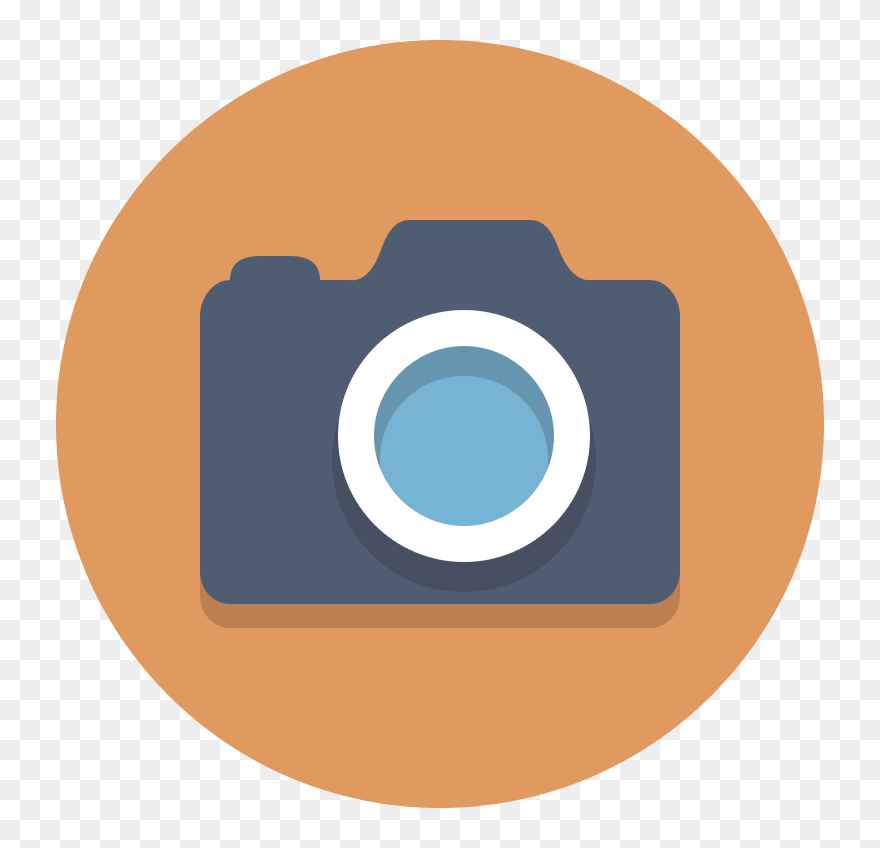 Circle Icons Camera - Camera Icon Png Circle Clipart