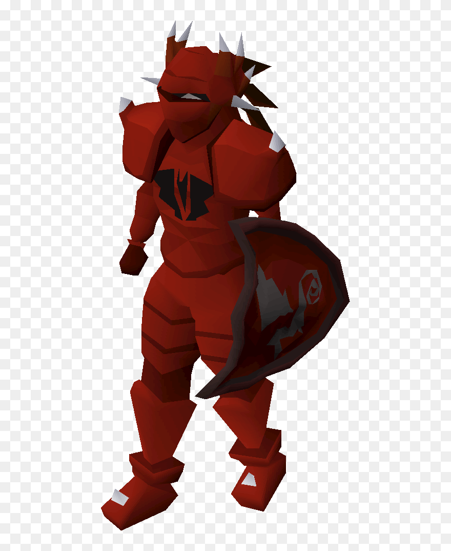 Drawn Armor Dragoon - Dragon Osrs Clipart