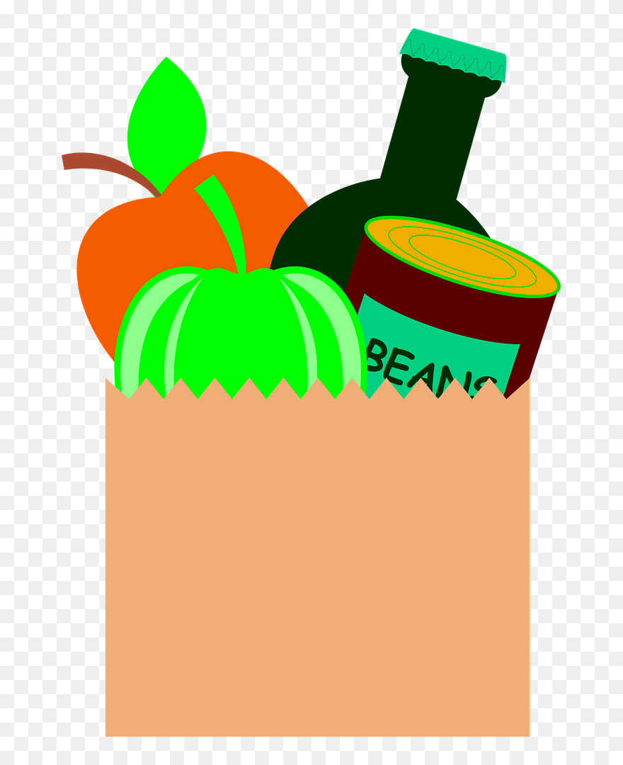 Grocery Bag Clipart Png Transparent Png