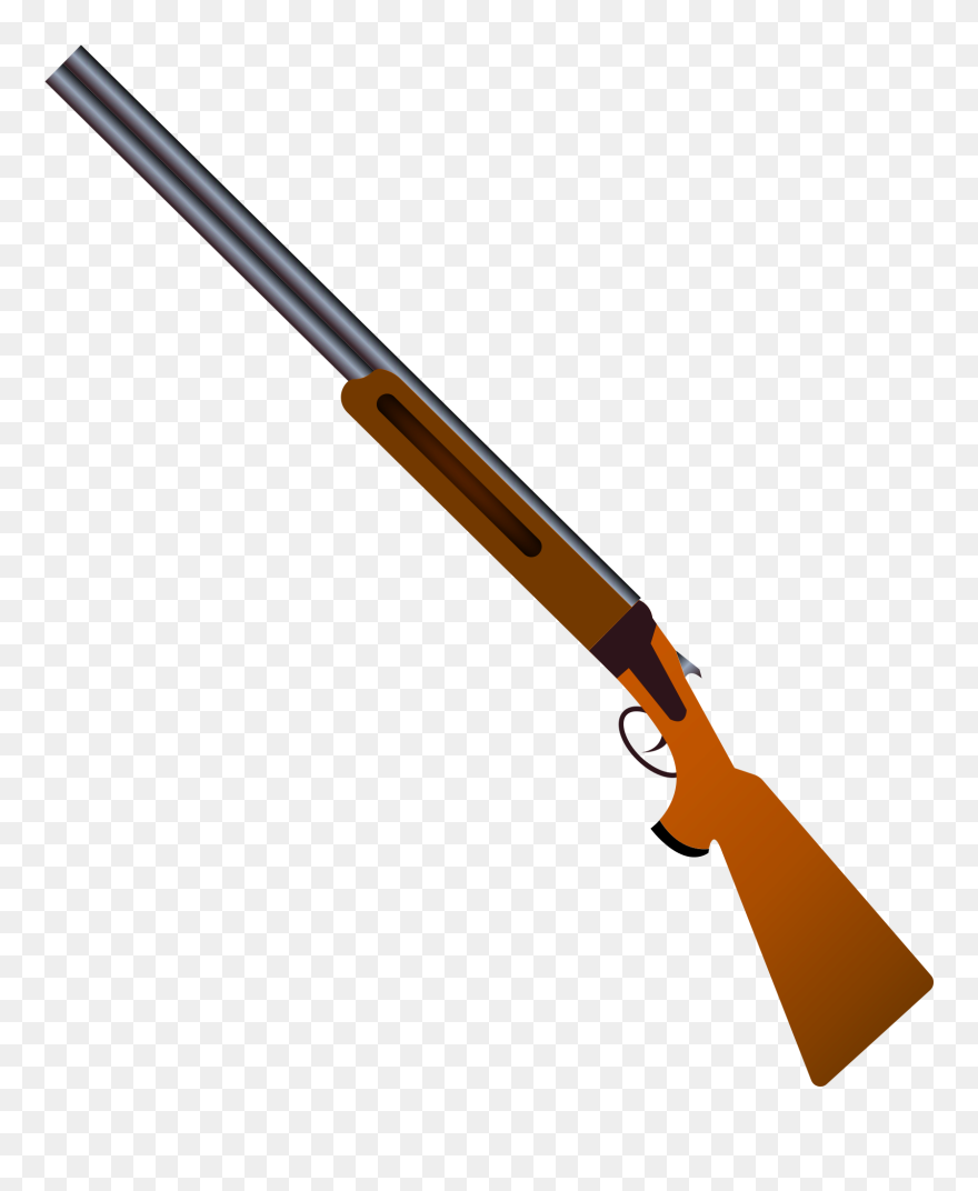 Transparent 100 Clipart - Shotgun Png
