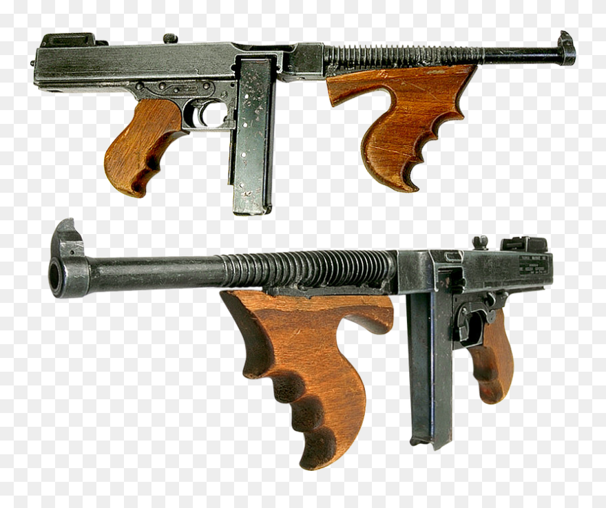 Transparent Shotgun Clipart - Machine Gun - Png Download