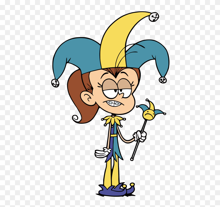 Jester Png - Luan From The Loud House Clipart