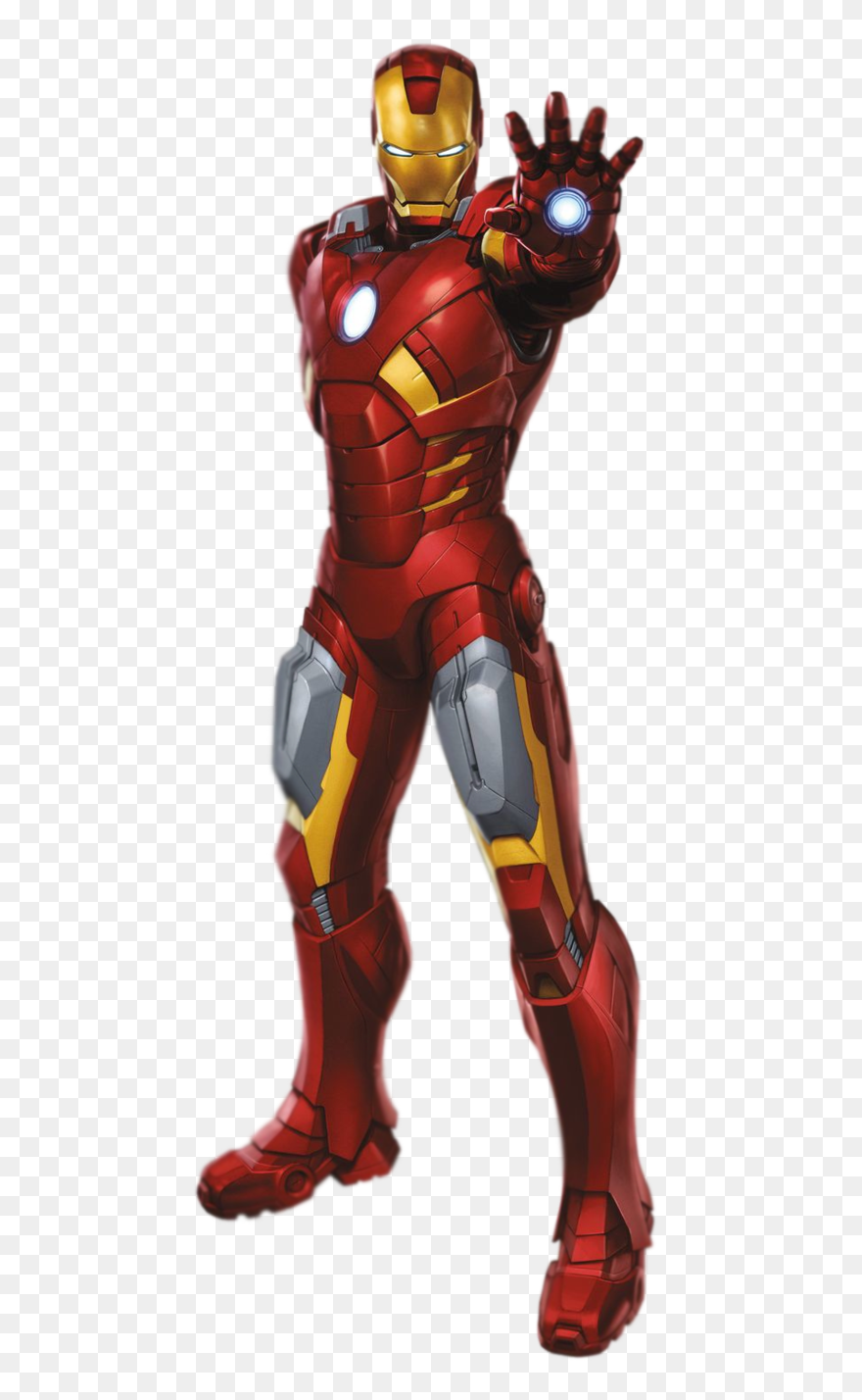 Transparent Iron Man Face Png - Iron Man The Avengers 2012 Clipart