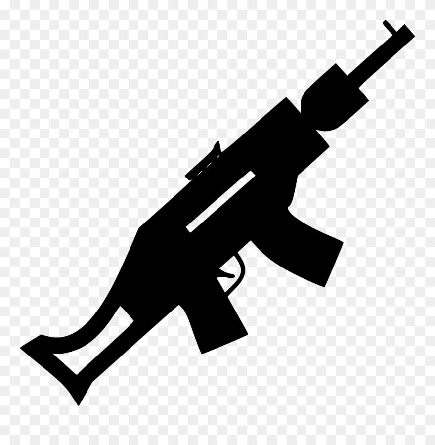 A Rifle - Gun Png Icon Clipart